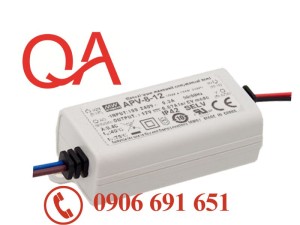 Nguồn Meanwell APV-8-12 | Nguồn Meanwell LED 8.04W 12V 0.67A