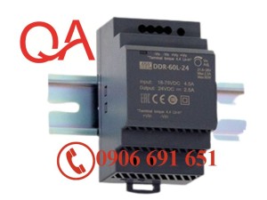 Nguồn Meanwell DDR-60L-15 | Nguồn Meanwell DC-DC (60W-18~75VDC ra 15VDC)