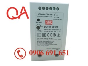 Nguồn Meanwell DDRH-60-24 | Nguồn Meanwell DC-DC (60W-150~1500VDC ra 24VDC)