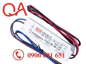 Nguồn Meanwell LPV-20-12 | Nguồn Meanwell ngoài trời 20W 12VDC 1.67A