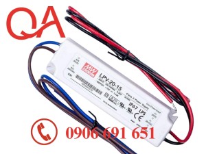 Nguồn Meanwell LPV-20-15 | Nguồn Meanwell ngoài trời 20W 15VDC 1.33A