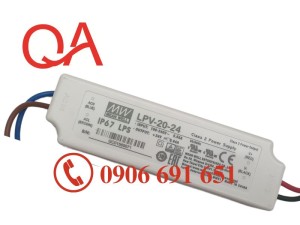 Nguồn Meanwell LPV-20-24 | Nguồn Meanwell ngoài trời 20W 24VDC 0.84A