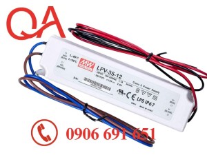 Nguồn Meanwell LPV-35-12 | Nguồn Meanwell ngoài trời 35W 12VDC 3A