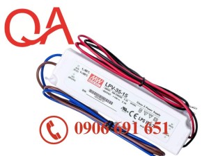 Nguồn Meanwell LPV-35-15 | Nguồn Meanwell ngoài trời 35W 15VDC 2.4A