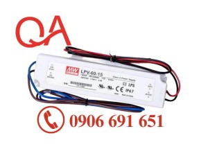 Nguồn Meanwell LPV-60-15 | Nguồn Meanwell ngoài trời 60W 15VDC 4A