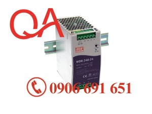 Nguồn Meanwell WDR-240-24 | Nguồn Meanwell 240W 24VDC 10A