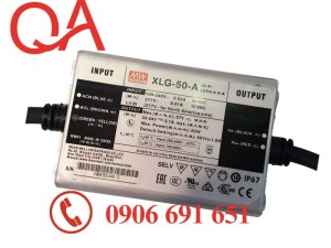 Nguồn Meanwell XLG-50-A | Nguồn cho LED trong nhà và ngoài trời