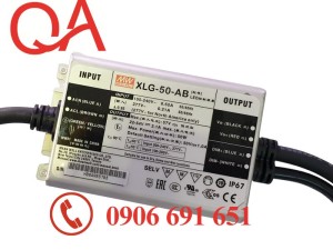 Nguồn Meanwell XLG-50-AB | Nguồn cho LED trong nhà và ngoài trời