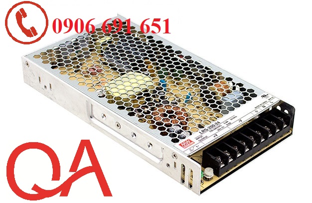 Nguồn Meanwell LRS-200-24, 24VDC-8.8A