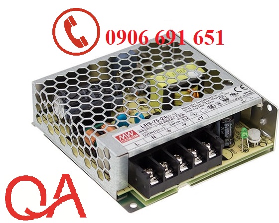 Nguồn Meanwell LRS-75-12, 12VDC-6A