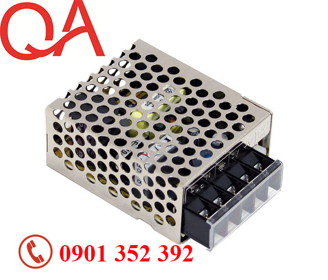 Nguồn Meanwell RS-15-24, 24VDC-0.625A