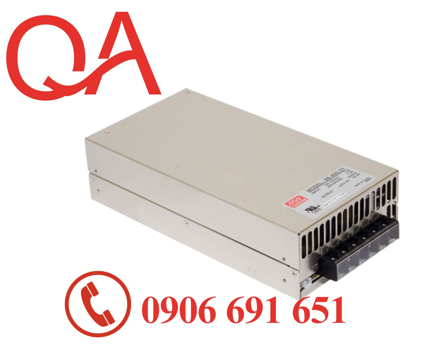 Nguồn Meanwell SE-600-24, 24VDC-25A