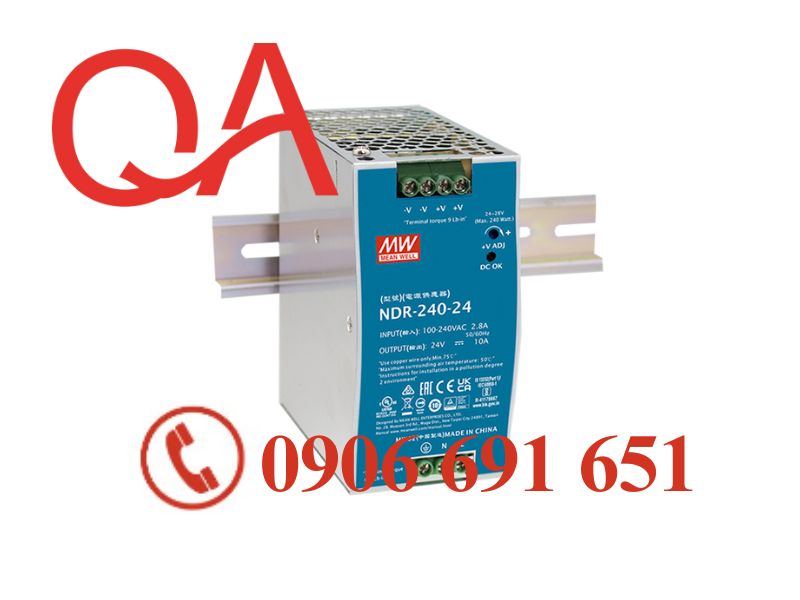 Meanwell, Nguồn Meanwell NDR-240-24