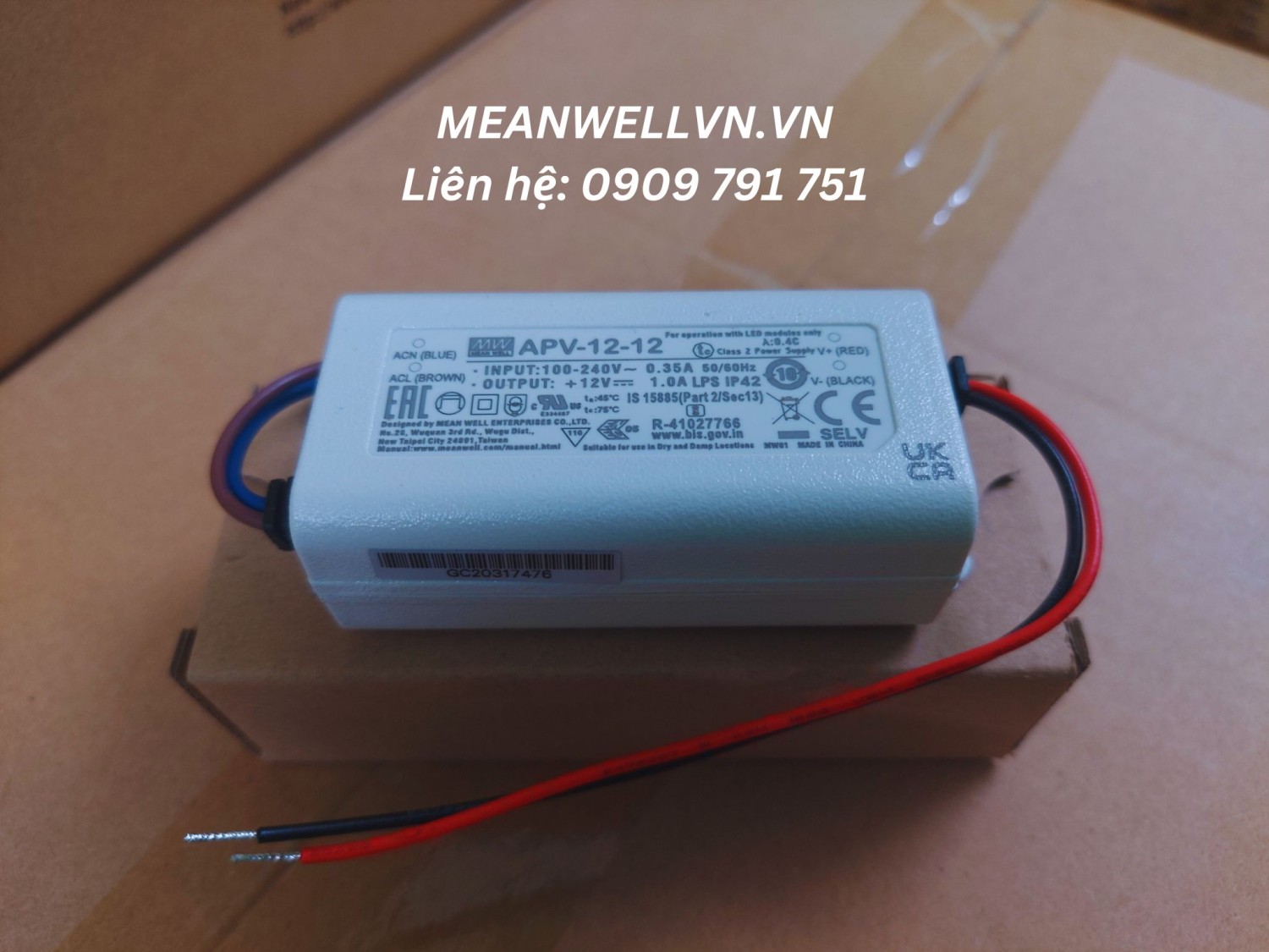 Tất Tần Tật Nguồn APV-12-24 | Đặc Điểm Meanwell Dòng APV